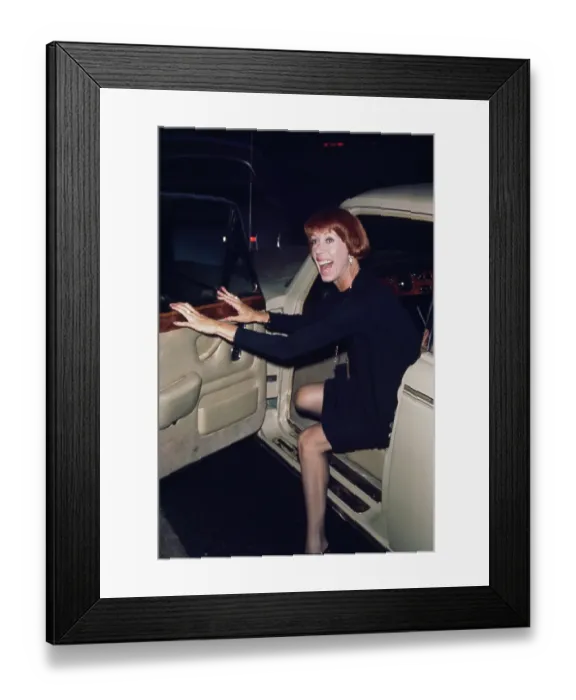 Framed Print : Carol Burnett, American Comedian, Actress & Singer Framed Print : Carol Burnett, American Comedian, Actress & Singer