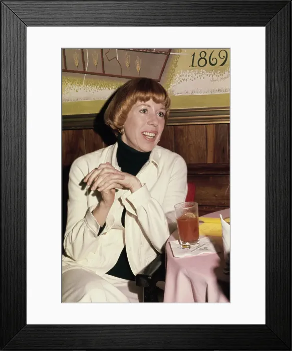 Framed Print : Carol Burnett, American Comedian, Actress & Singer Framed Print : Carol Burnett, American Comedian, Actress & Singer