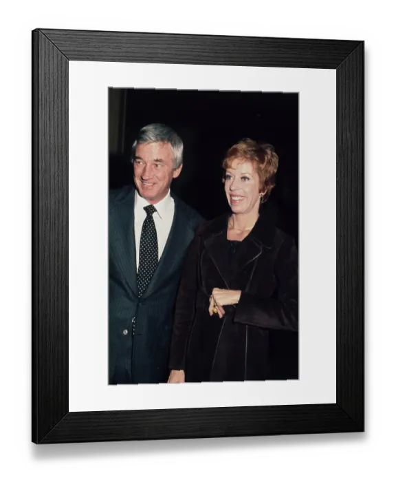 Framed Print : Joe Hamilton & Carol Burnett Framed Print : Joe Hamilton & Carol Burnett