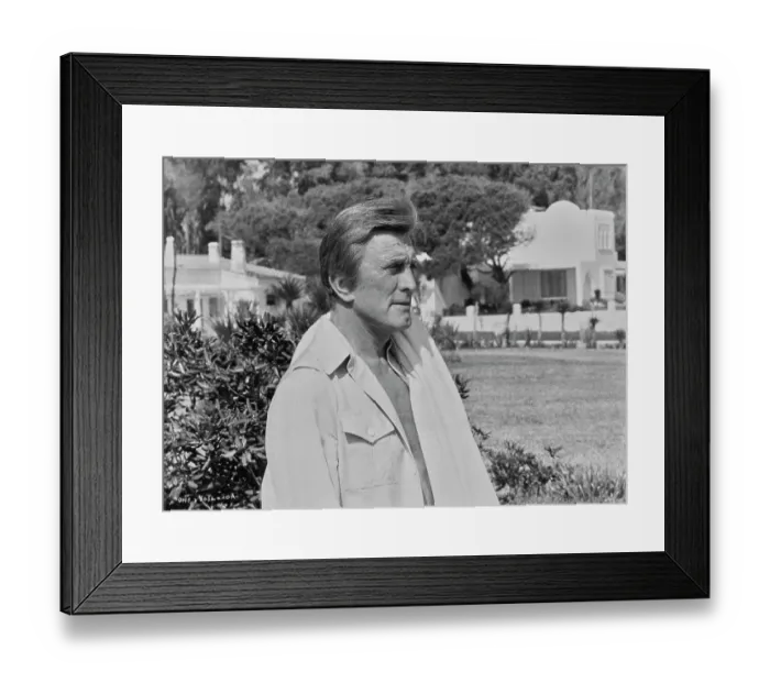 Framed Print : Kirk Douglas In Once Is Not Enough Framed Print : Kirk Douglas In Once Is Not Enough