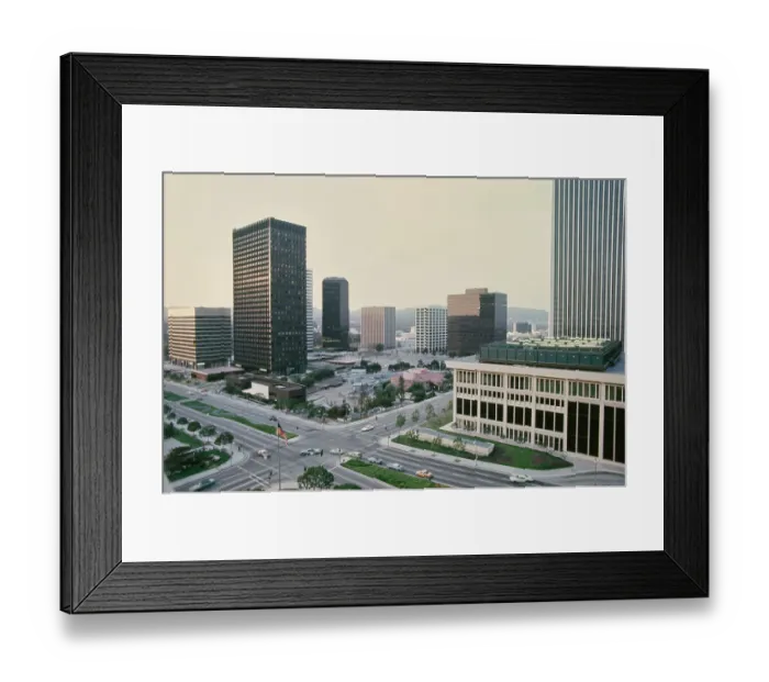 Framed Print : Century City Architecture Framed Print : Century City Architecture