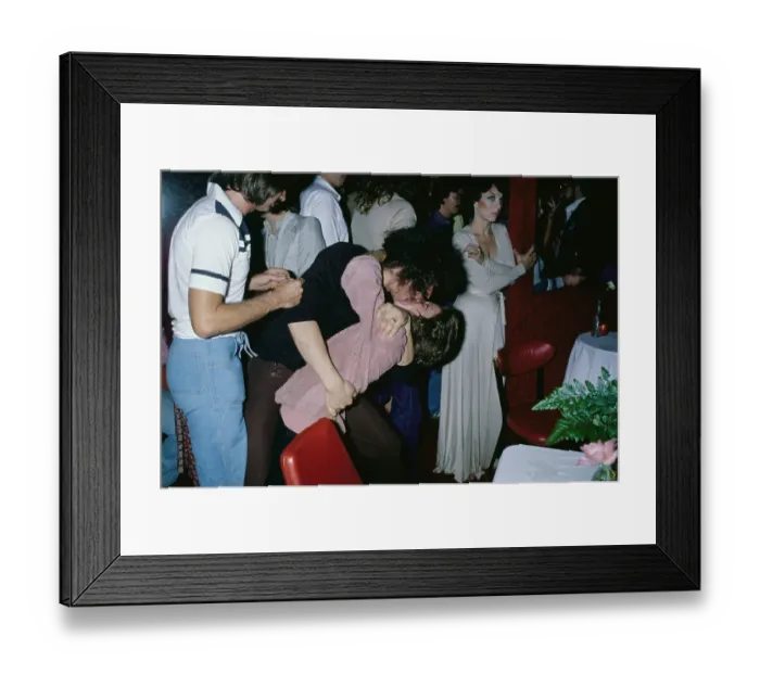 Framed Print : The Seventies Scene Framed Print : The Seventies Scene