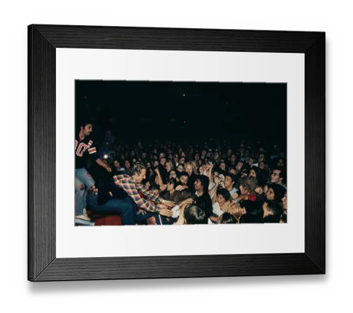 Framed Print : The Seventies Scene Framed Print : The Seventies Scene