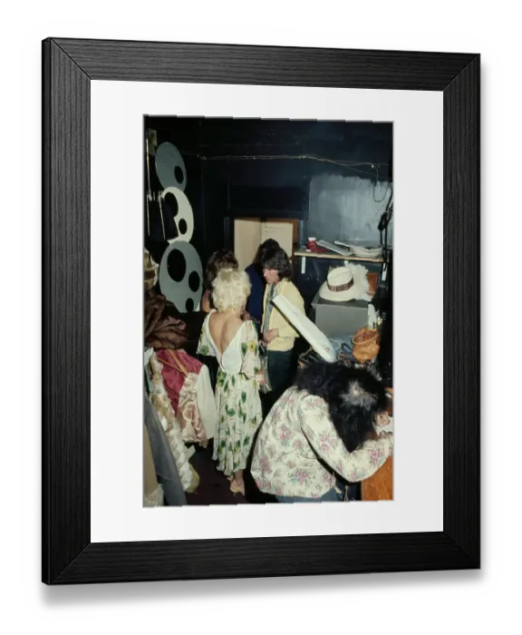 Framed Print : The Seventies Scene Framed Print : The Seventies Scene