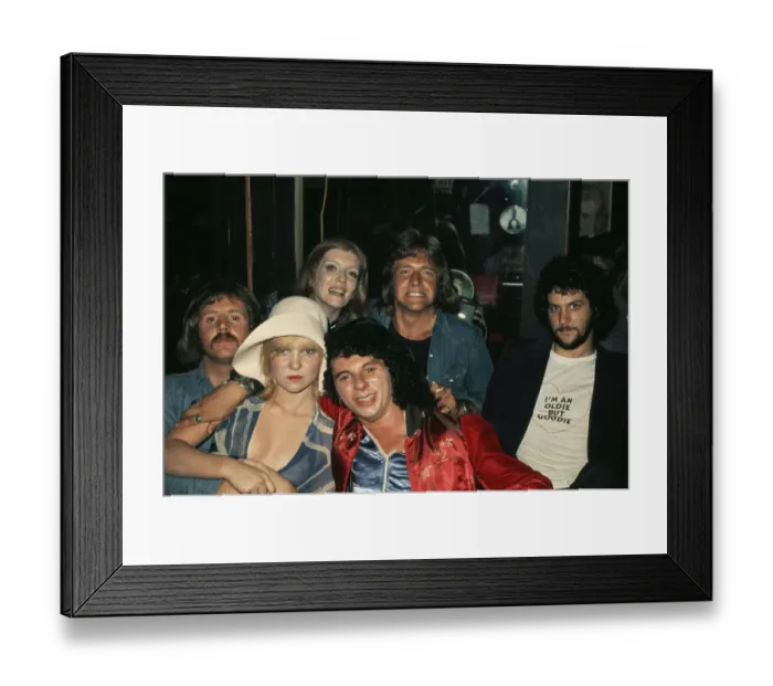 Framed Print : The Seventies Scene Framed Print : The Seventies Scene