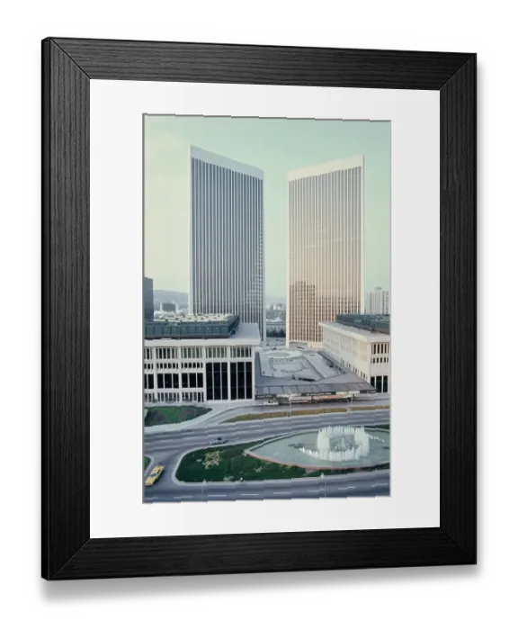 Framed Print : Century City Architecture Framed Print : Century City Architecture