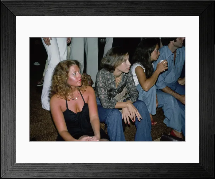 Framed Print : The Seventies Scene Framed Print : The Seventies Scene