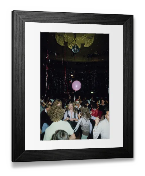 Framed Print : The Seventies Scene Framed Print : The Seventies Scene
