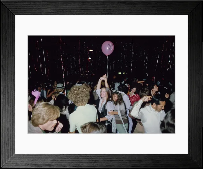 Framed Print : The Seventies Scene Framed Print : The Seventies Scene