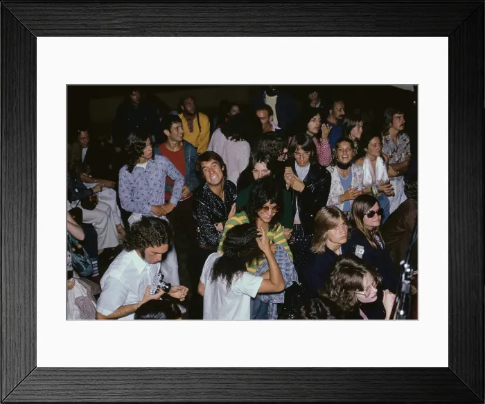 Framed Print : The Seventies Scene Framed Print : The Seventies Scene