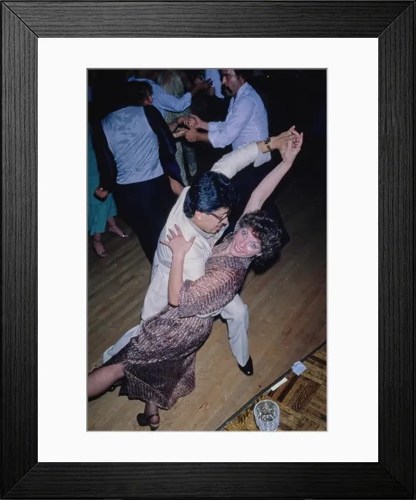 Framed Print : The Seventies Scene