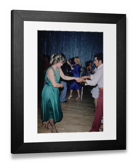 Framed Print : The Seventies Scene Framed Print : The Seventies Scene