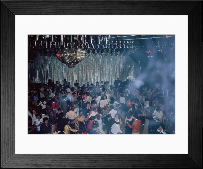 Framed Print : The Seventies Scene Framed Print : The Seventies Scene