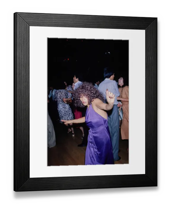 Framed Print : The Seventies Scene Framed Print : The Seventies Scene