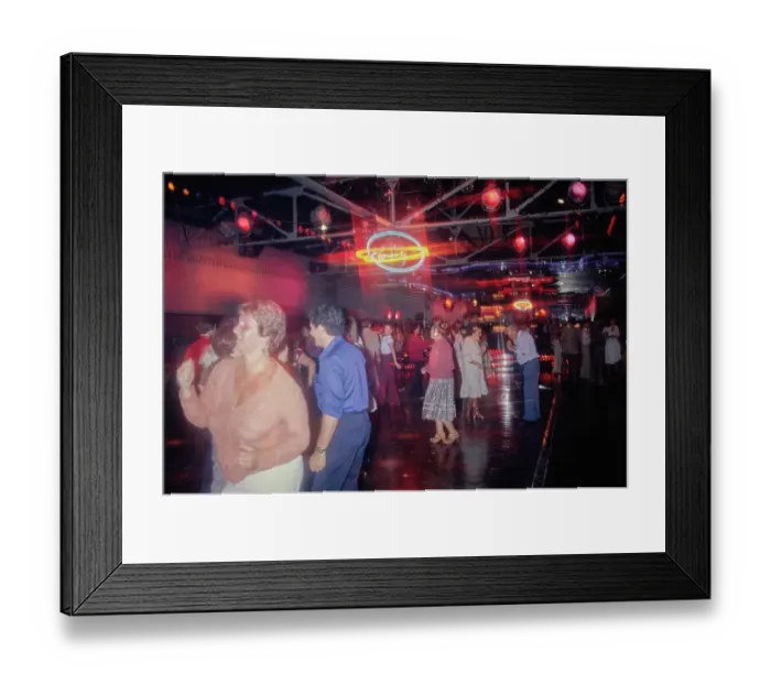 Framed Print : The Seventies Scene