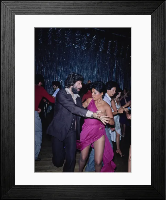 Framed Print : The Seventies Scene Framed Print : The Seventies Scene