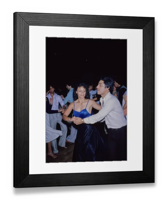 Framed Print : The Seventies Scene Framed Print : The Seventies Scene