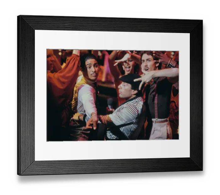 Framed Print : The Seventies Scene Framed Print : The Seventies Scene