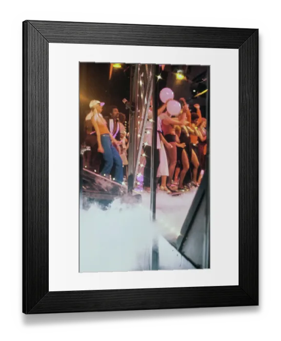 Framed Print : The Seventies Scene Framed Print : The Seventies Scene