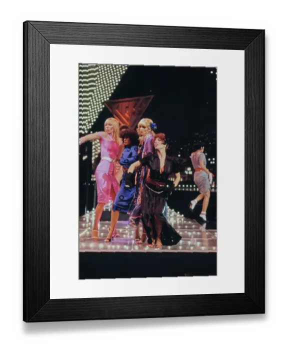 Framed Print : The Seventies Scene Framed Print : The Seventies Scene
