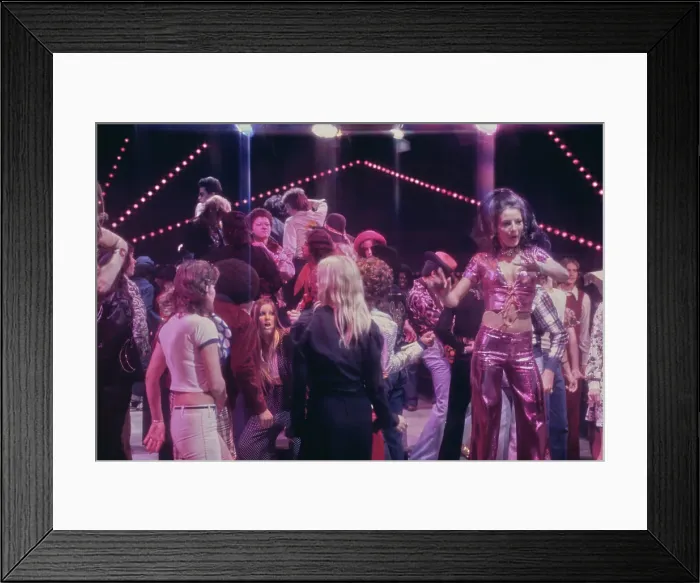 Framed Print : The Seventies Scene Framed Print : The Seventies Scene
