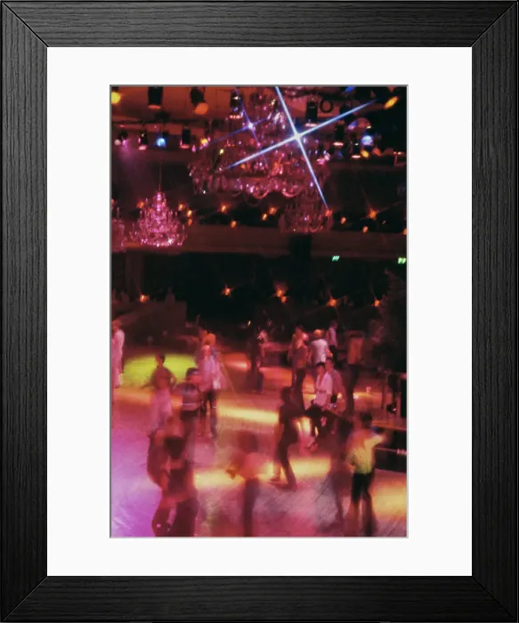 Framed Print : The Seventies Scene Framed Print : The Seventies Scene