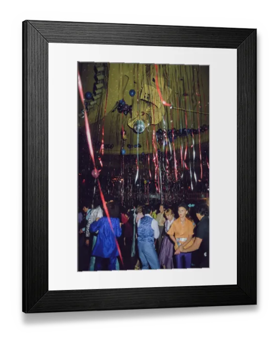 Framed Print : The Seventies Scene Framed Print : The Seventies Scene