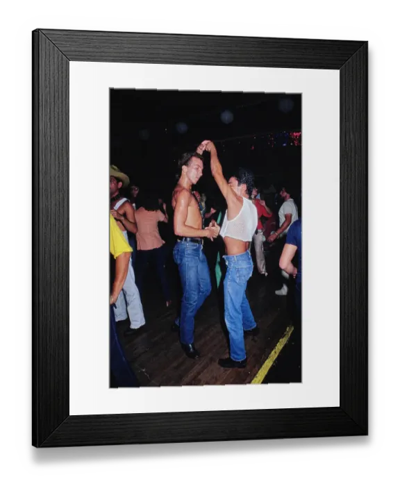 Framed Print : The Seventies Scene Framed Print : The Seventies Scene
