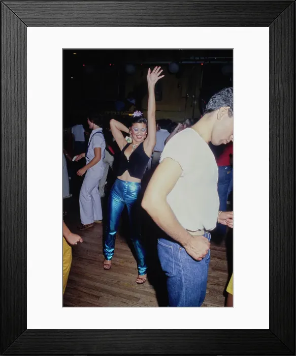 Framed Print : The Seventies Scene