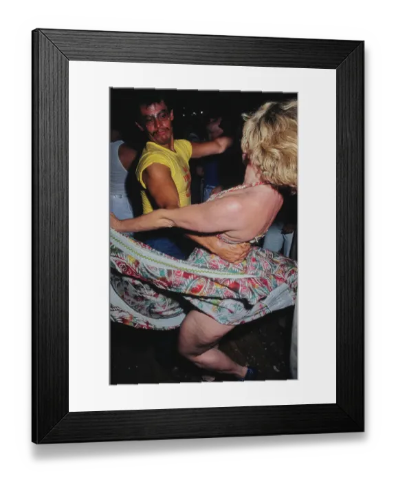 Framed Print : The Seventies Scene Framed Print : The Seventies Scene