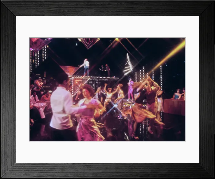 Framed Print : The Seventies Scene Framed Print : The Seventies Scene