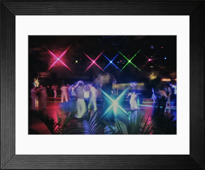 Framed Print : The Seventies Scene Framed Print : The Seventies Scene