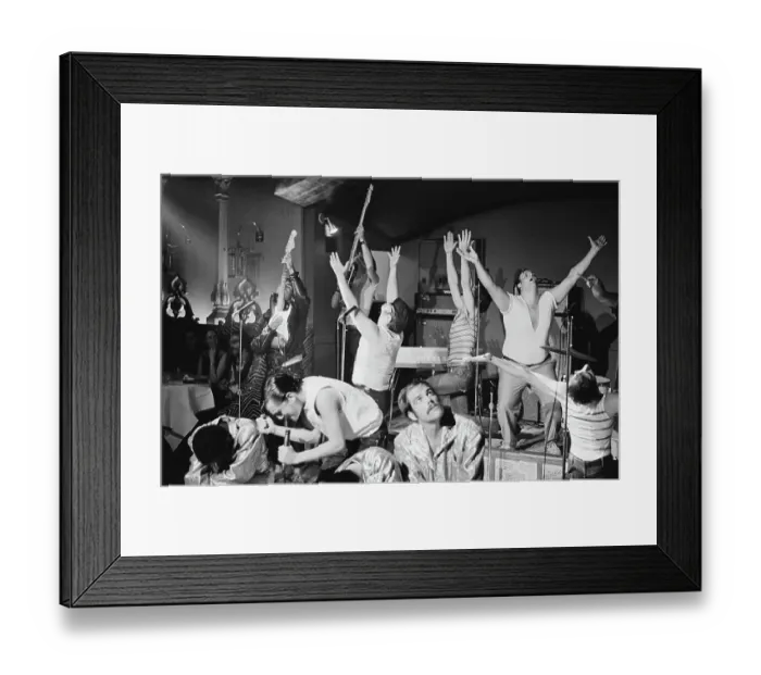 Framed Print : Sha Na Na, American Doo-Wop Band Framed Print : Sha Na Na, American Doo-Wop Band