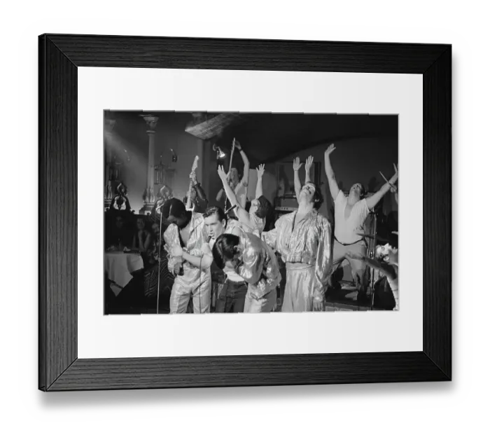 Framed Print : Sha Na Na, American Doo-Wop Band Framed Print : Sha Na Na, American Doo-Wop Band