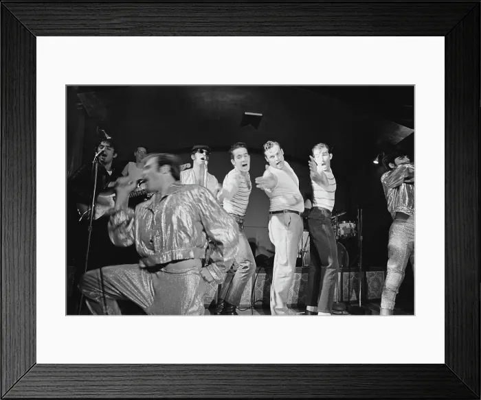Framed Print : Sha Na Na, American Doo-Wop Band