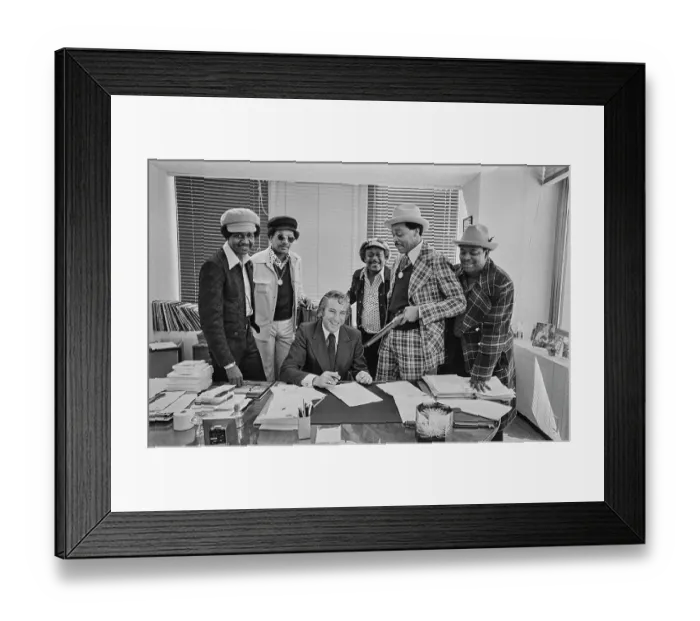Framed Print : The Dells, American R&B Group Framed Print : The Dells, American R&B Group