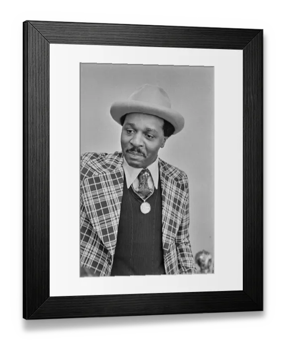 Framed Print : Chuck Barksdale Of The Dells Framed Print : Chuck Barksdale Of The Dells
