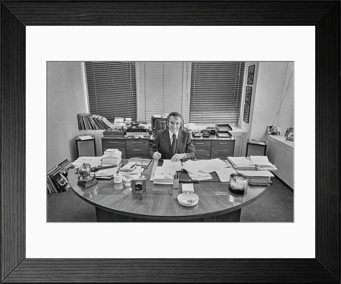 Framed Print : Mercury Records Executive Framed Print : Mercury Records Executive