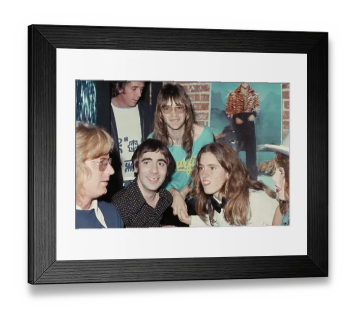 Framed Print : Moon And Bingenheimer