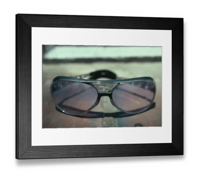 Framed Print : Elvis Sunglasses Framed Print : Elvis Sunglasses