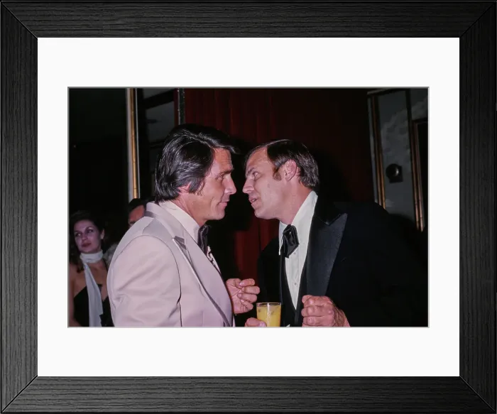 Framed Print : James Brolin & Don Stroud Framed Print : James Brolin & Don Stroud