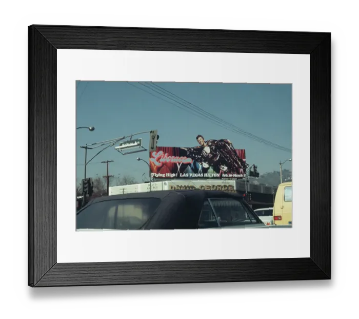 Framed Print : Melrose Avenue Framed Print : Melrose Avenue