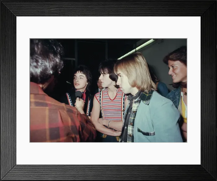 Framed Print : Bay City Rollers Framed Print : Bay City Rollers