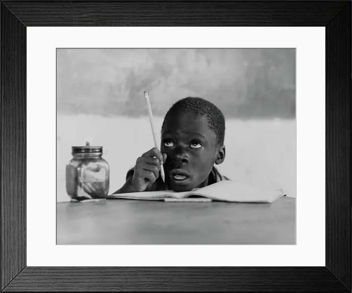 Framed Print : Schoolboy In Luanda Framed Print : Schoolboy In Luanda