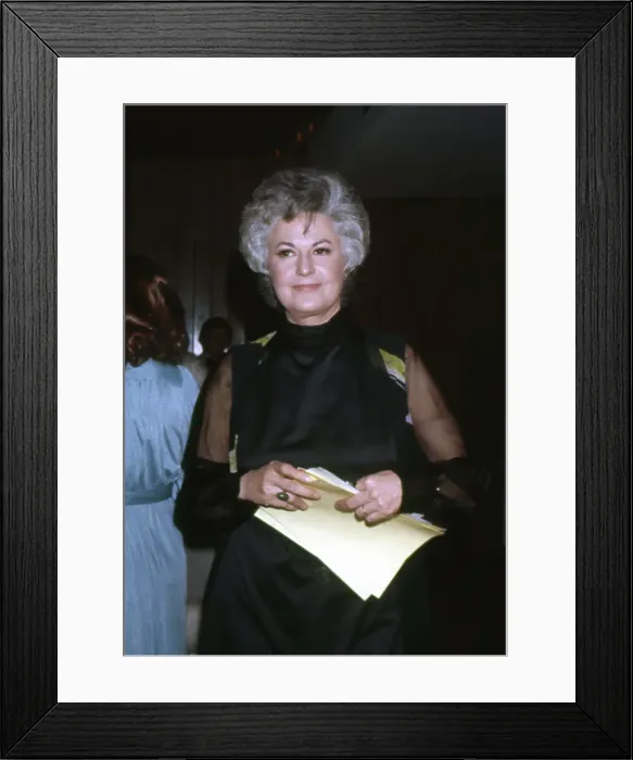 Framed Print : Bea Arthur Attends An Event Framed Print : Bea Arthur Attends An Event