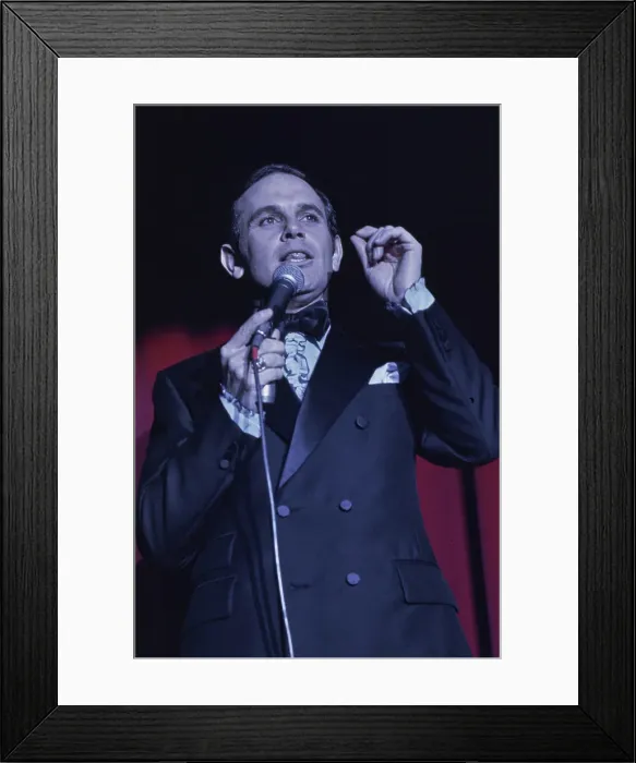Framed Print : Ronnie Schell, American Actor & Comedian Framed Print : Ronnie Schell, American Actor & Comedian