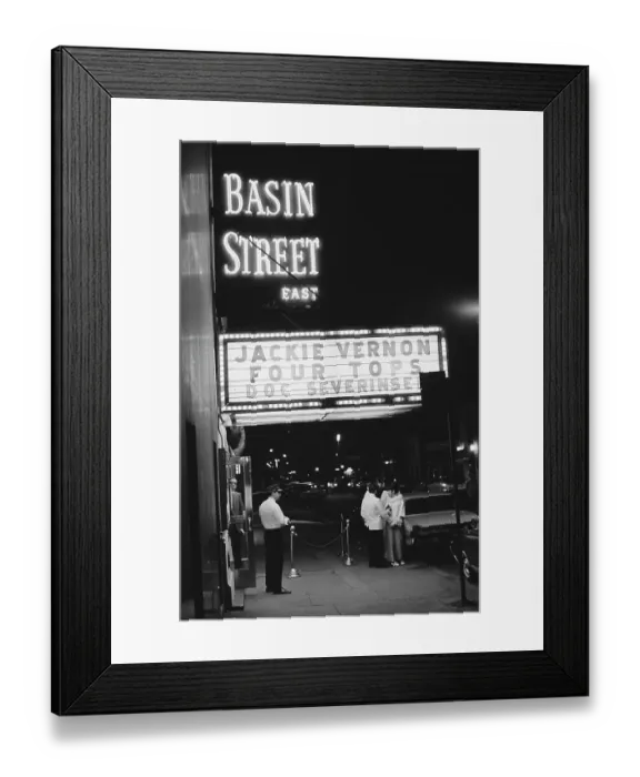 Framed Print : Basin Street East Framed Print : Basin Street East