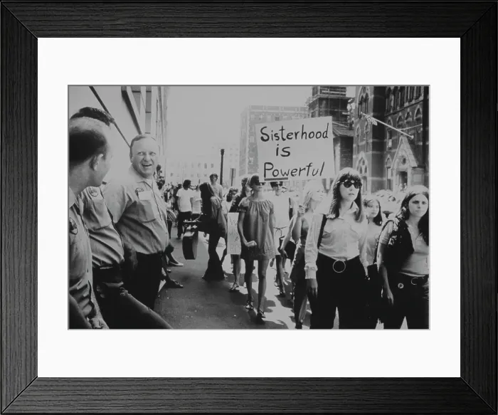 Framed Print : Sisterhood Is Powerful Framed Print : Sisterhood Is Powerful