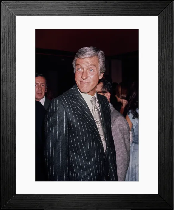 Framed Print : Dick Van Dyke, American Actor & Comedian