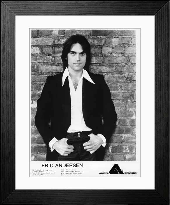 Framed Print : Eric Andersen Portrait
